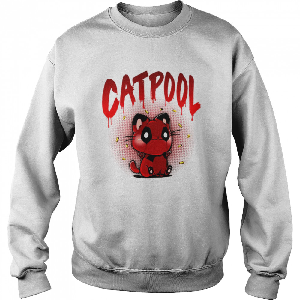 Catpool Deadpool  Unisex Sweatshirt