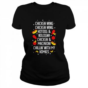 Chicken Wing Chicken Wing Hotdog And Bologna Chicken And Macaroni  Classic Women's T-shirt