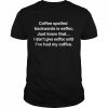 Coffee spelled backwards is eeffoc  Classic Men's T-shirt