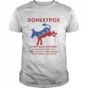 Conservative Republican Anti Biden Donkeypox Ladies Missy Fit Shirt Classic Men's T-shirt