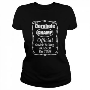 Cornhole Champ Boss of the Toss Cornhole  Classic Women's T-shirt