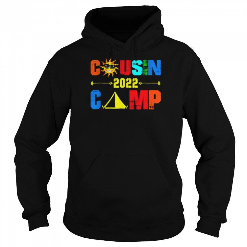 Cousin Camp 2022 Cousin Tribe Vacation Shirt Unisex Hoodie