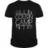 Cousin Camp 2022 Family Camping Summer Vacation Crew Shirt Classic Men's T-shirt