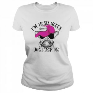 Cow I’m head heffa bossy just ask me  Classic Women's T-shirt