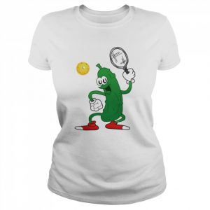 Cucumber Dinking Funny Pickleball  Classic Women's T-shirt