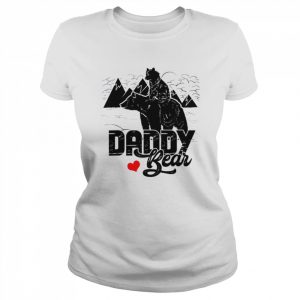 Daddy bear cute baby cub papa dad a pops father’s day cool  Classic Women's T-shirt