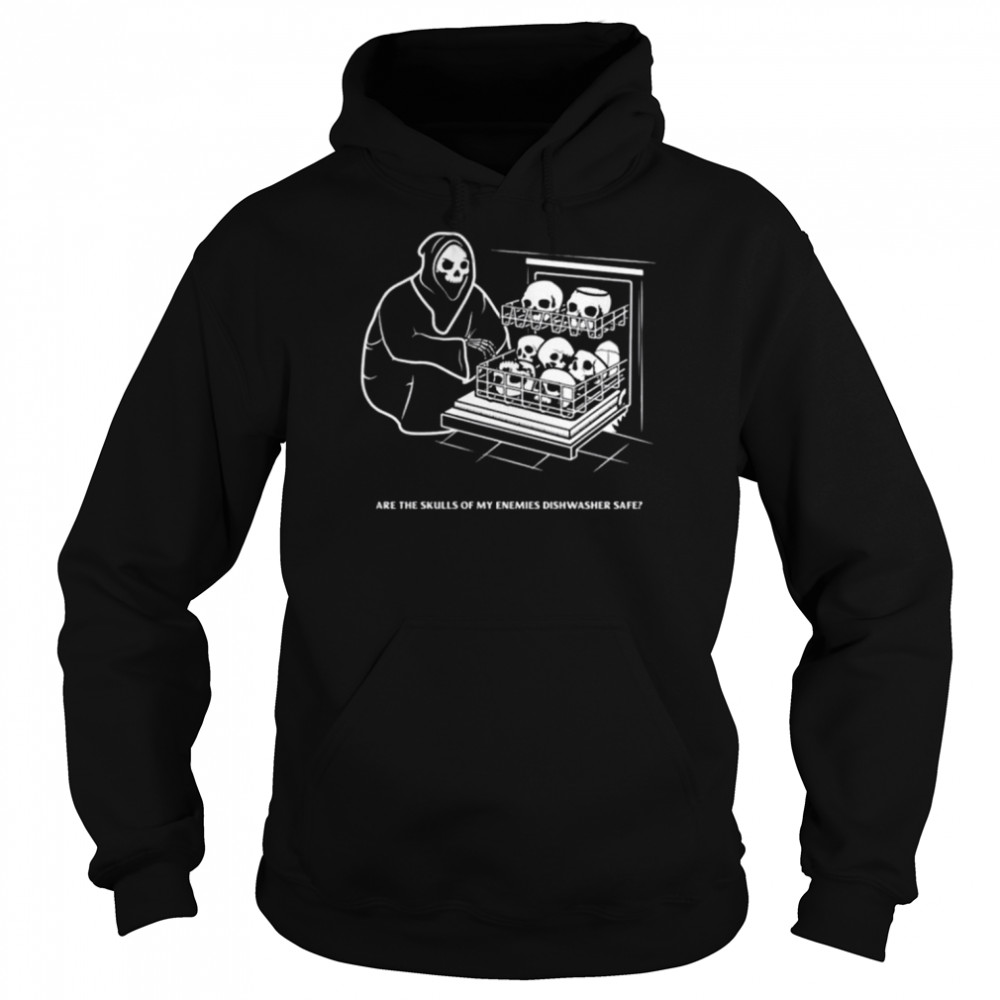 Death wish coffee company are the skulls of my enemies dishwasher safe  Unisex Hoodie