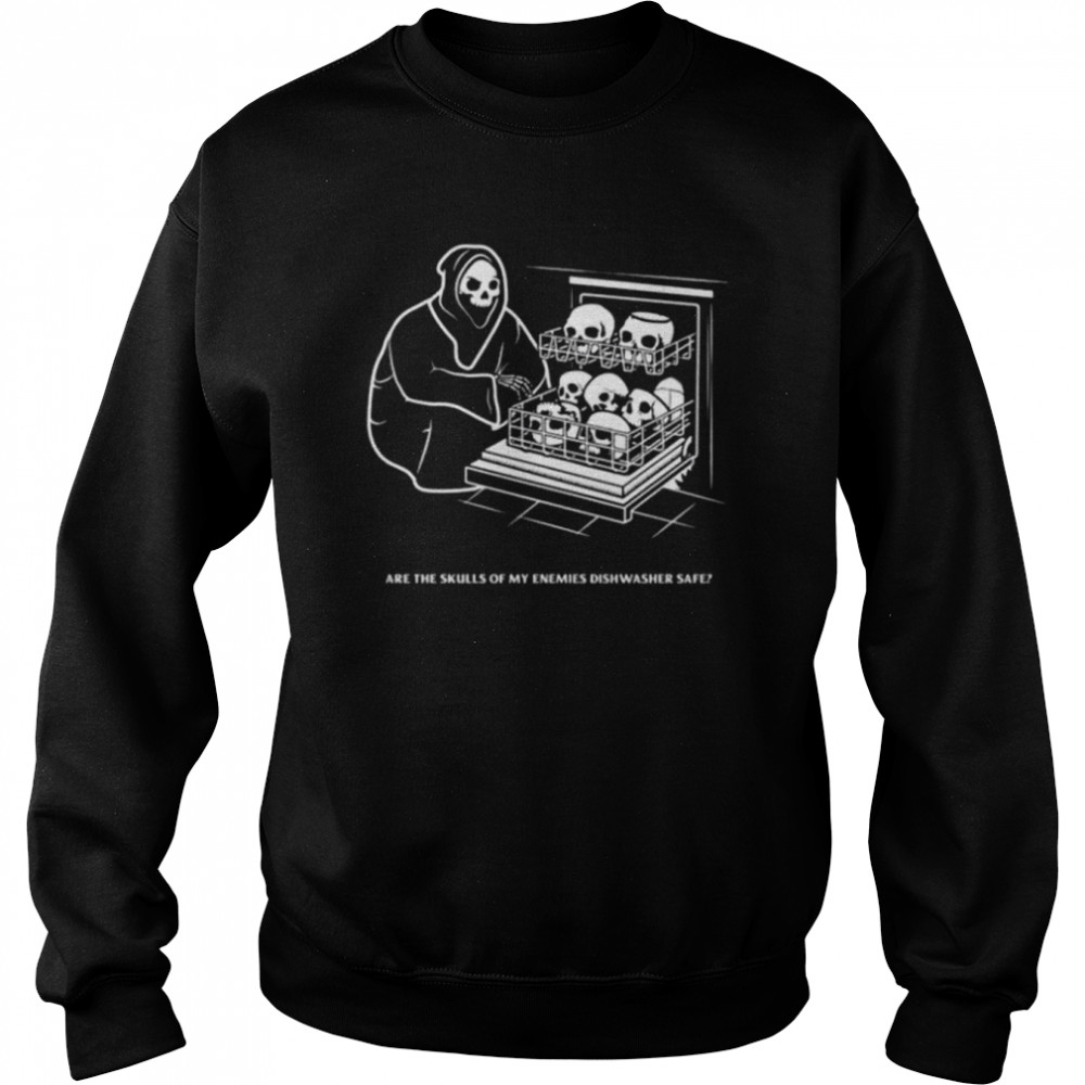 Death wish coffee company are the skulls of my enemies dishwasher safe  Unisex Sweatshirt