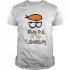 Dexter Cartoon Stay Out Of My Laboratory Dexters Laboratory  Classic Men's T-shirt