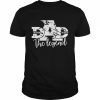 Distressed Dad The Man The Myth The Legend Fathers Day Shirt Classic Men's T-shirt