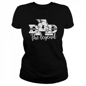 Distressed Dad The Man The Myth The Legend Fathers Day Shirt Classic Women's T-shirt