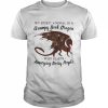 Dragon my spirit animal is a grumpy books dragon who slaps annoying noisy people  Classic Men's T-shirt