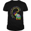 Dream without fear love elephant lgbt pride tie-dye  Classic Men's T-shirt