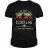 Eat Sleep Scout Repeat Vintage Scouting Scout Life Shirt Classic Men's T-shirt