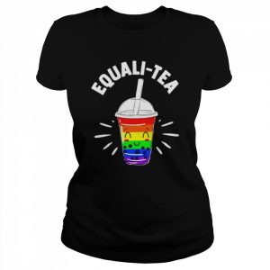 Equali-Tea Boba Tea LGBT Shirt Classic Women's T-shirt