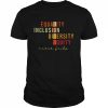 Equality Inclusion Diversity Equity Love Never Fails Teacher Shirt Classic Men's T-shirt