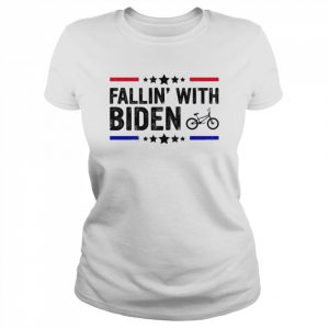 Falling With Joe Biden Joe Biden Falling On His Bike Funny Meme Shirt Classic Women's T-shirt