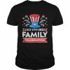 Family Celebration July 4th 2022 Happy Shirt Classic Men's T-shirt