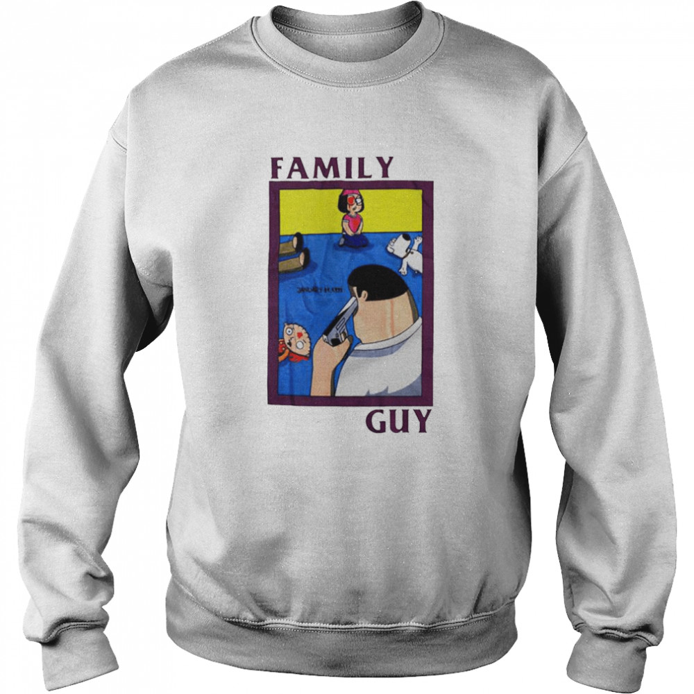 Family Guy Black Flag Family Man  Unisex Sweatshirt