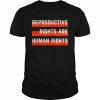 Flag reproductive rights are human rights feminist  Classic Men's T-shirt