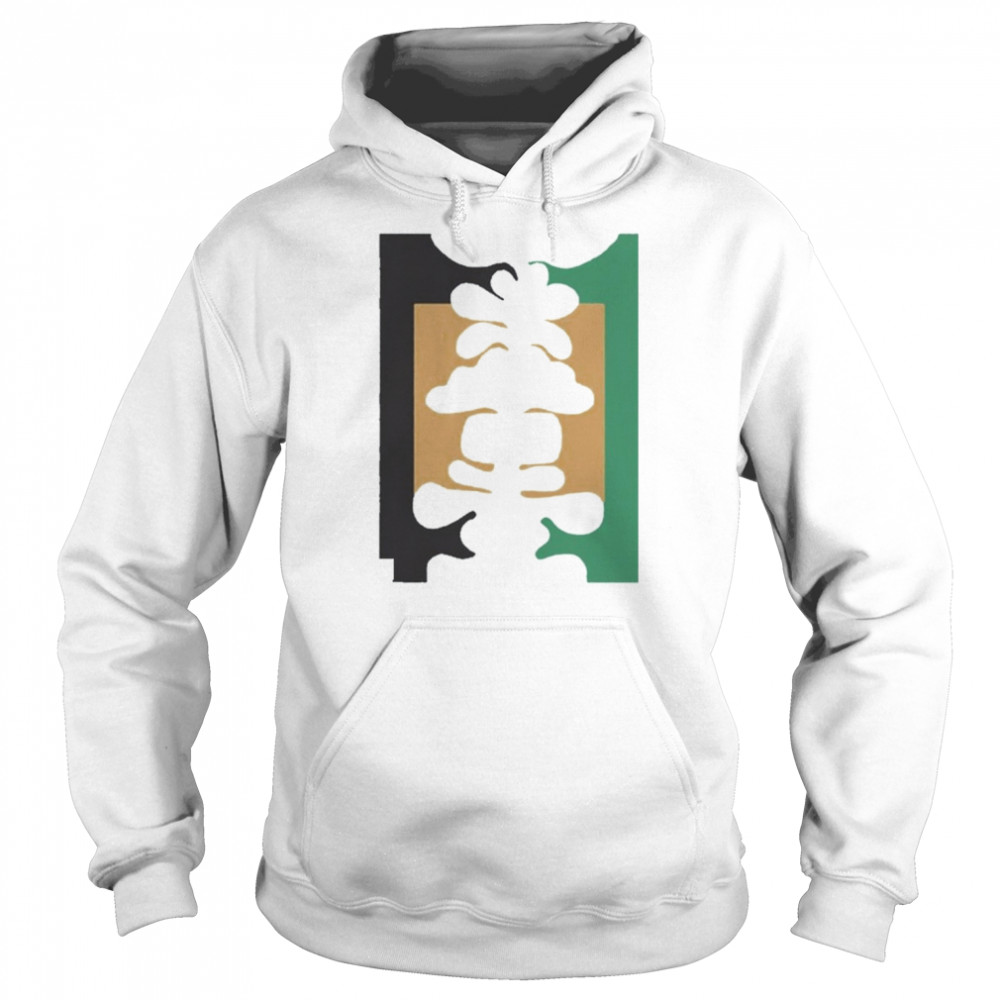 Fleet foxes abstract white  Unisex Hoodie