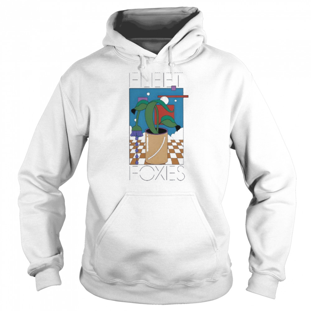 Fleet foxes flower drip crew  Unisex Hoodie