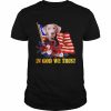 Flower Flag In God We Trust SILVER Labrador Shirt Classic Men's T-shirt