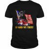 Flower Flag We Trust BLACK Labrador Pup Shirt Classic Men's T-shirt