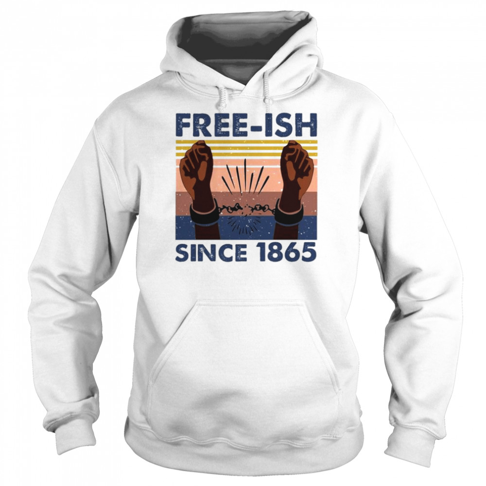 Freeish Since 1865 vintage  Unisex Hoodie