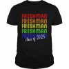 Freshman For Class Of 2025 Rainbow Shirt Classic Men's T-shirt