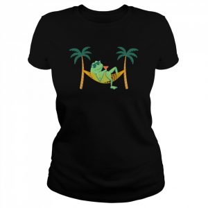 Frog At The Beach Summer Chill  Classic Women's T-shirt