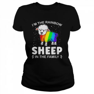 Gay Pride – I’m Rainbow Sheep LGBT Gay Lesbian Shirt Classic Women's T-shirt