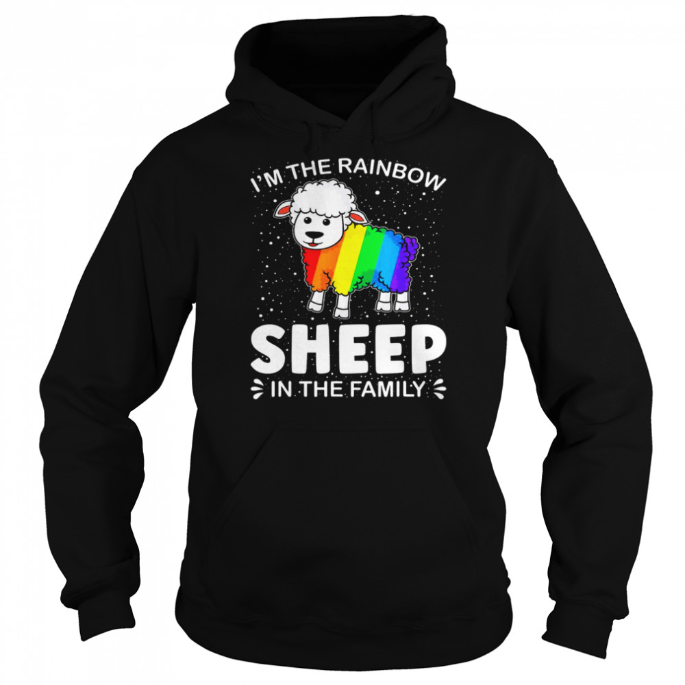 Gay Pride – I’m Rainbow Sheep LGBT Gay Lesbian Shirt Unisex Hoodie