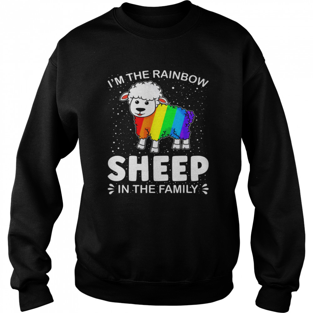 Gay Pride – I’m Rainbow Sheep LGBT Gay Lesbian Shirt Unisex Sweatshirt