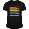 Gay pride science is real black lgbtq matter love is love  Classic Men's T-shirt