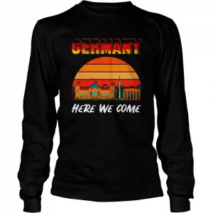 Germany here we come vintage  Long Sleeved T-shirt