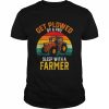 Get Plowed By A Pro Sleep With A Farmer Vintage Tractor Shirt Classic Men's T-shirt