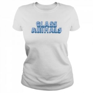 Glass Animals White Wavey Logo Shirt Classic Women's T-shirt