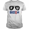 Glasses Fuck Biden  Classic Men's T-shirt