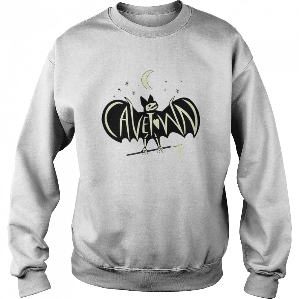 Glow Bat Robbie Jarett Sitter Cavetown Glow Bat Shirt Unisex Sweatshirt