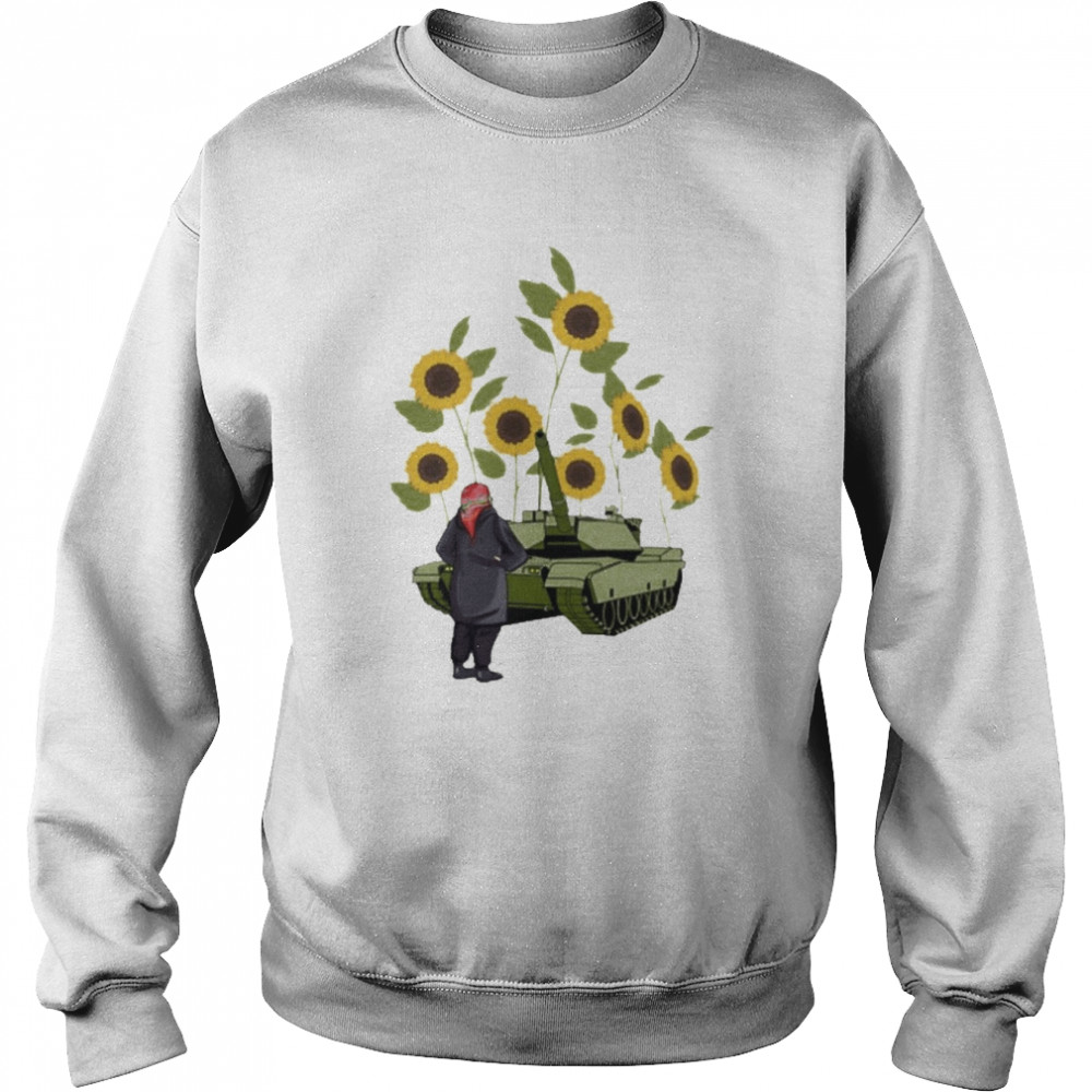 Go Home Russia Sunflowers Shirt Unisex Sweatshirt