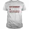 Government very bad American flag  Classic Men's T-shirt