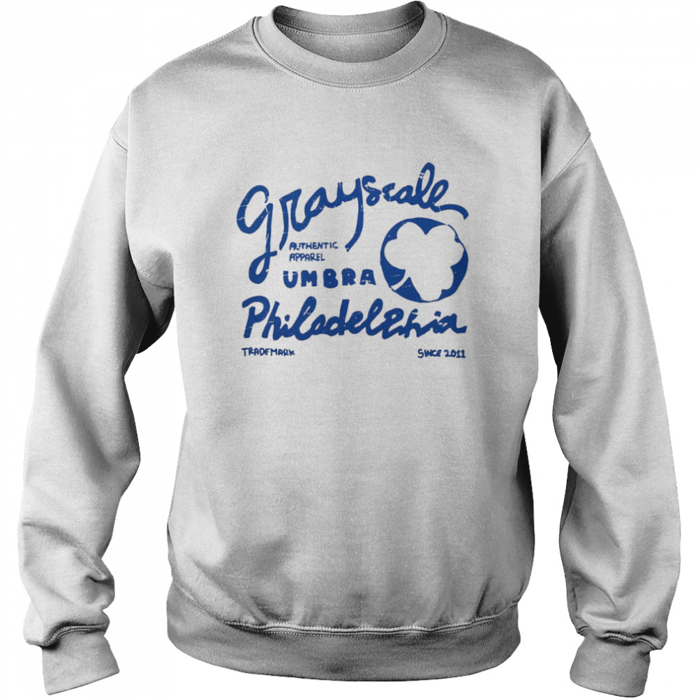 Grayscale umbra Philadelphia  Unisex Sweatshirt