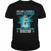 Grey Miniature Schnauzer Dog God Knew I Needed A Best Friend So Me Gave Me My Miniature Schnauzer Shirt Classic Men's T-shirt