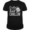 Grilling And Chilling Vintage Barbecue Grilling Shirt Classic Men's T-shirt