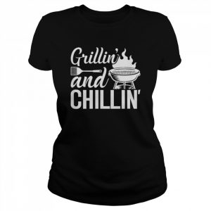 Grilling And Chilling Vintage Barbecue Grilling Shirt Classic Women's T-shirt