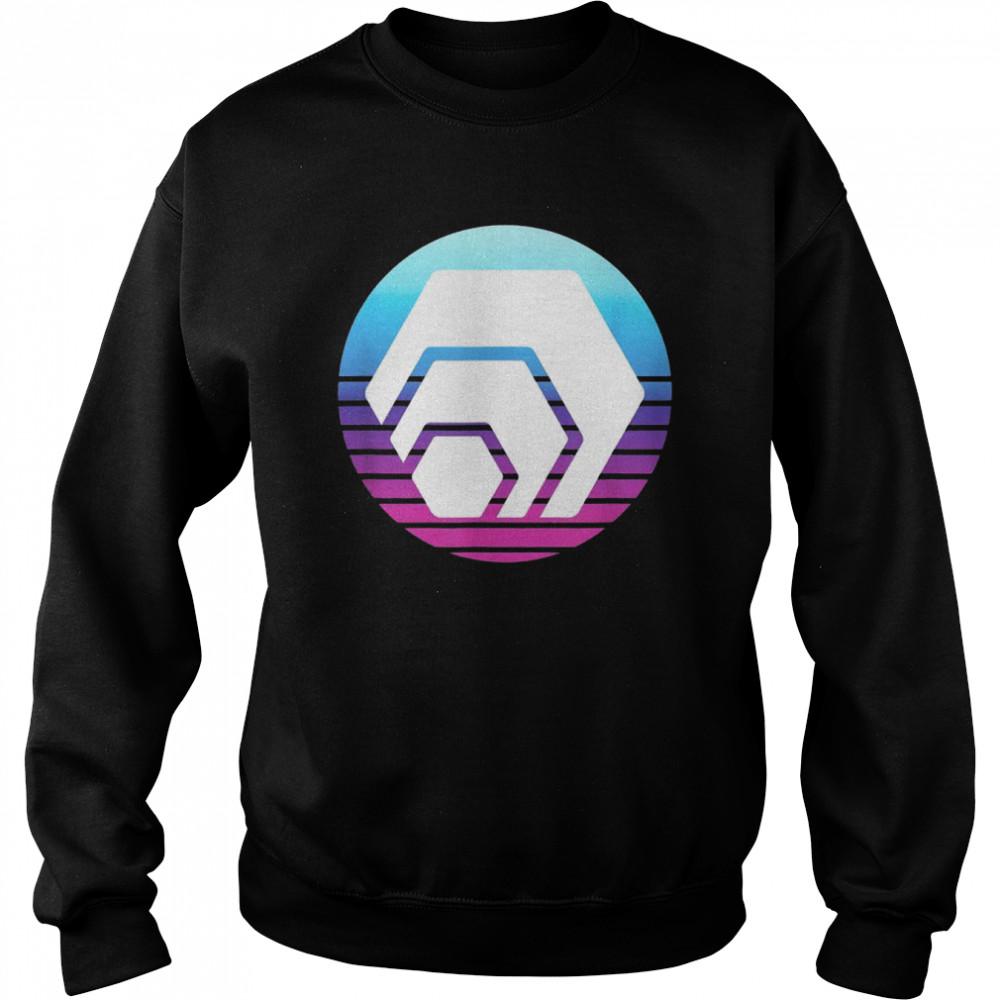 HEX Crypto Logo Modern Trader Staker Digital Cryptocurrency Shirt Unisex Sweatshirt