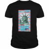 Happy 4th of July Statue of Liberty USA America Freedom Free Shirt Classic Men's T-shirt