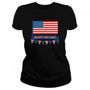 Happy Independence Day Happy 4th July T-Shirt Classic Women's T-shirt