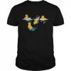 Happy Splashing Ducklings Animal Lovers Duck  Classic Men's T-shirt